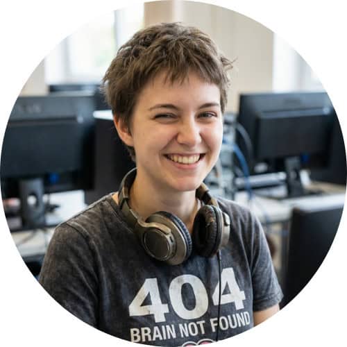 Natascha, Elev på Socialcode, fortæller om sin hverdag på Socialcode