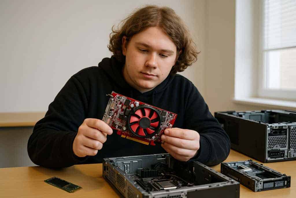 Underviser og fagfolk i dialog på et pædagogisk kursus hos Socialcode